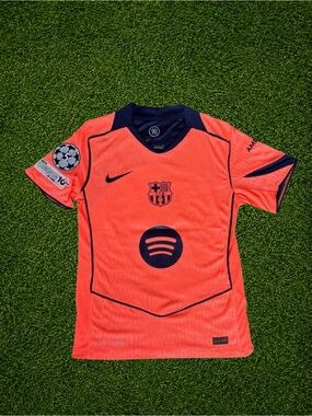 FC Barcelona Pedri #8 Away Jersey - Orange